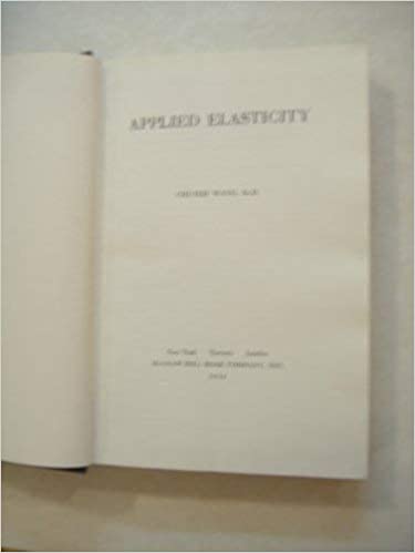 Applied Elasticity BY Chi-teh Wang - Scanned pdf